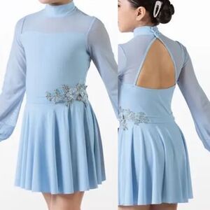 WEISSMAN Dance Costume light blue long sleeve The Poet
13406 LA-Large adult